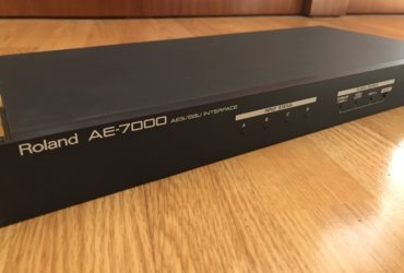 Roland AE-7000 AES/EBU интерфейс