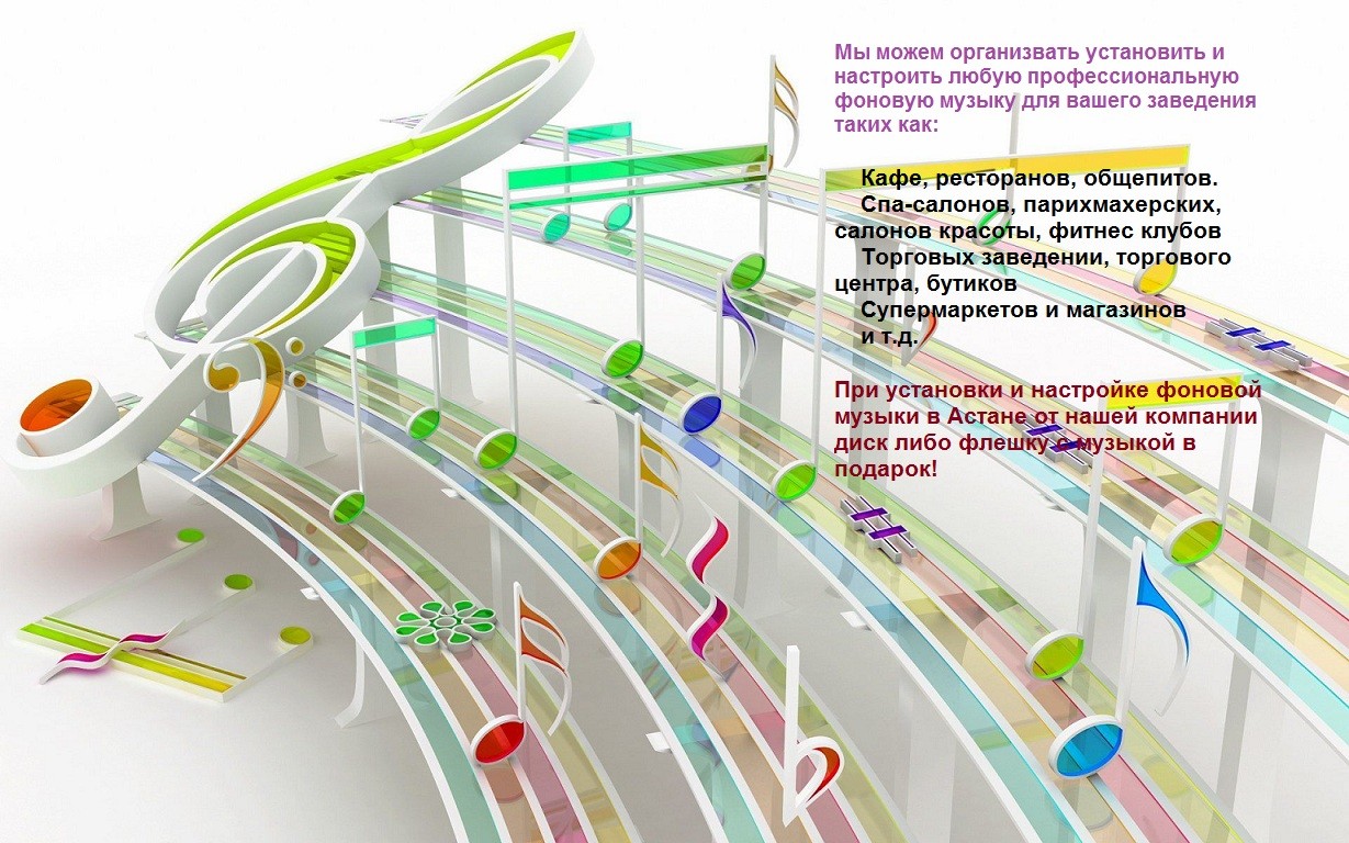 Музыкальное оформление и озвучивание кафе и ресторанов